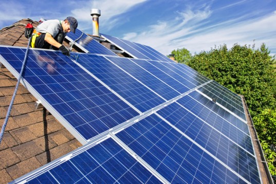 zero energy home solar panels